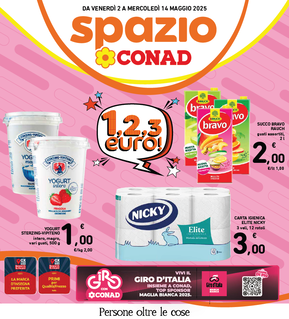1, 2, 3€