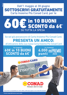 Sottoscrivi Carta Insieme Più Conad Card