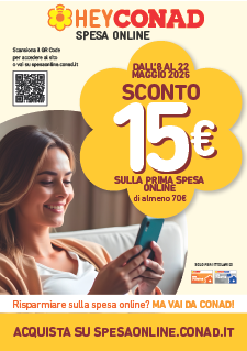 HEY CONAD SCONTO DI BENVENUTO