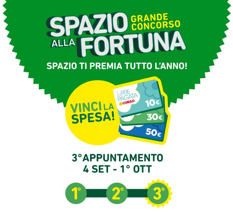 Anniversario spazio Conad