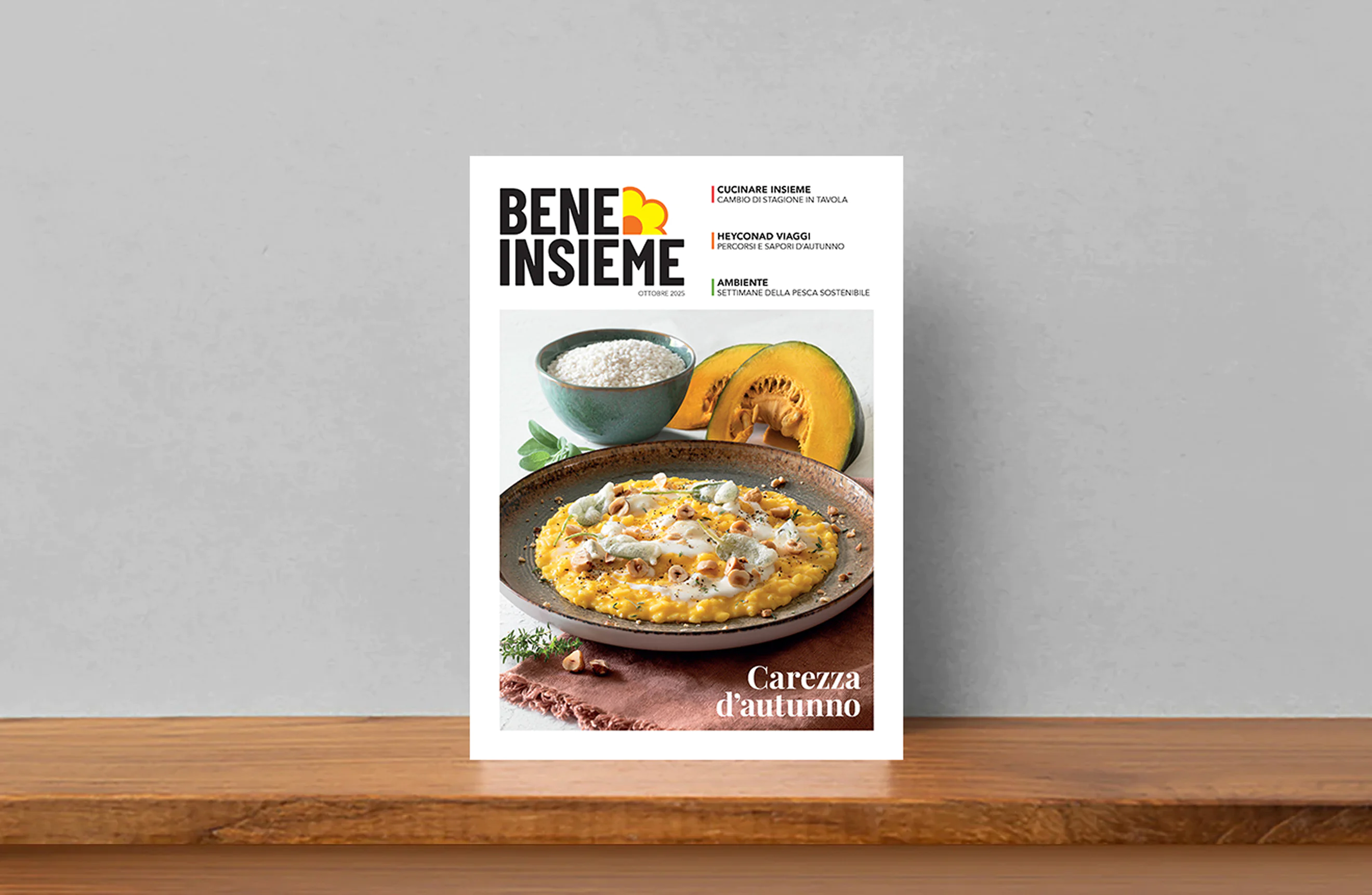 copertina del nuovo mensile di conad