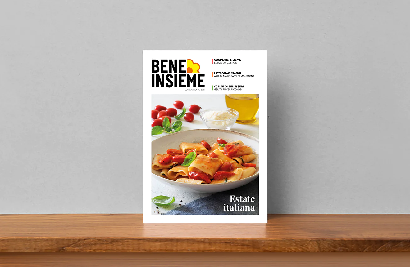 copertina del nuovo mensile di conad