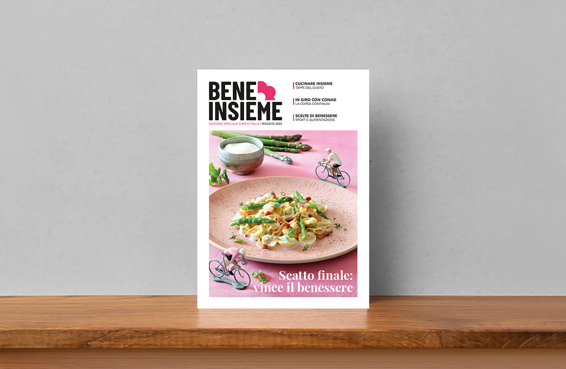 copertina del nuovo mensile di conad