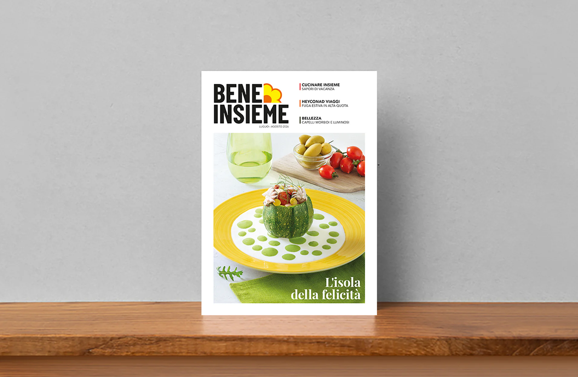 copertina del nuovo mensile di conad