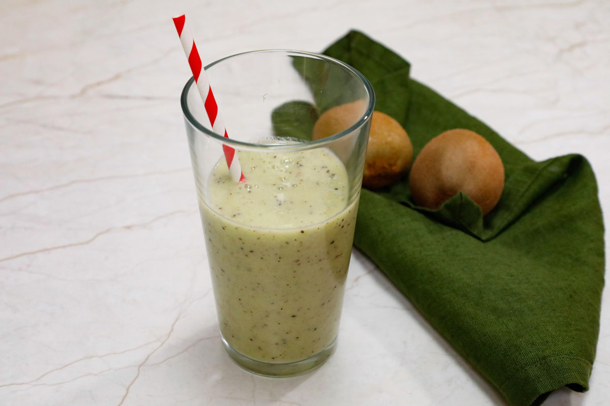 Frullato di kiwi e banana con il Bimby