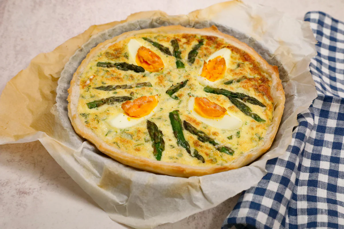 torta-salata-asparagi-e-uova​