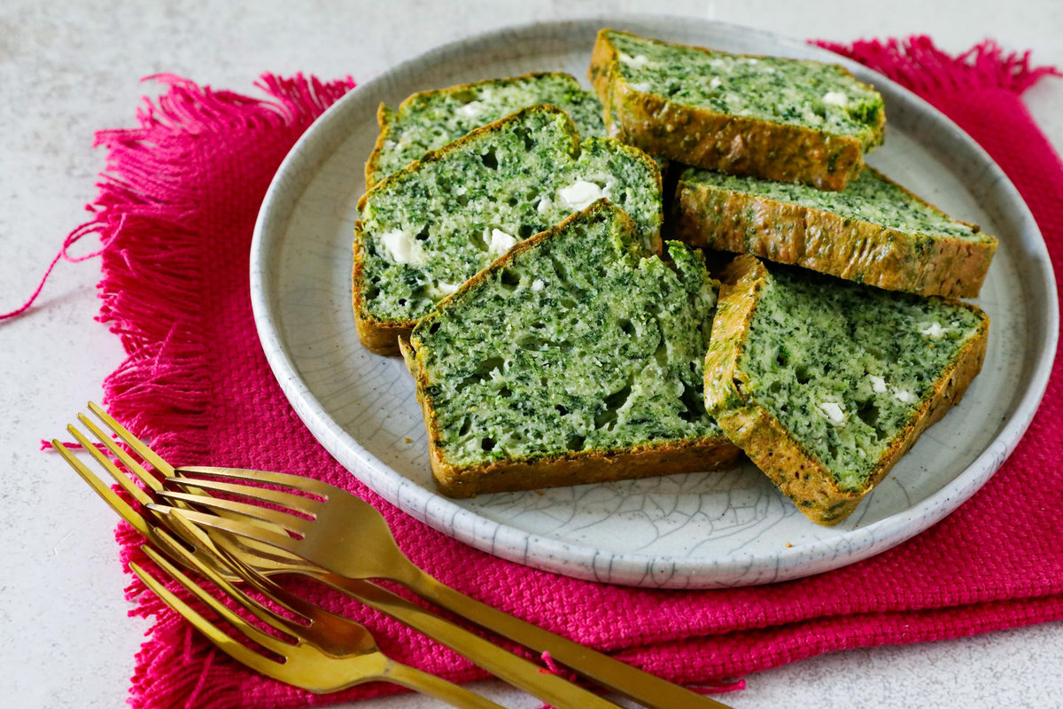 Plumcake Salato Spinaci e Feta