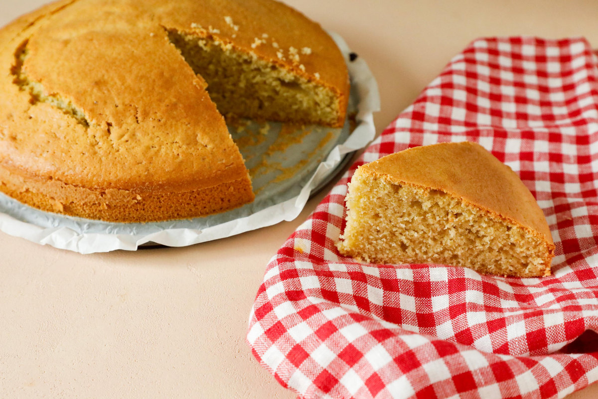 Torta al tè nero deteinato