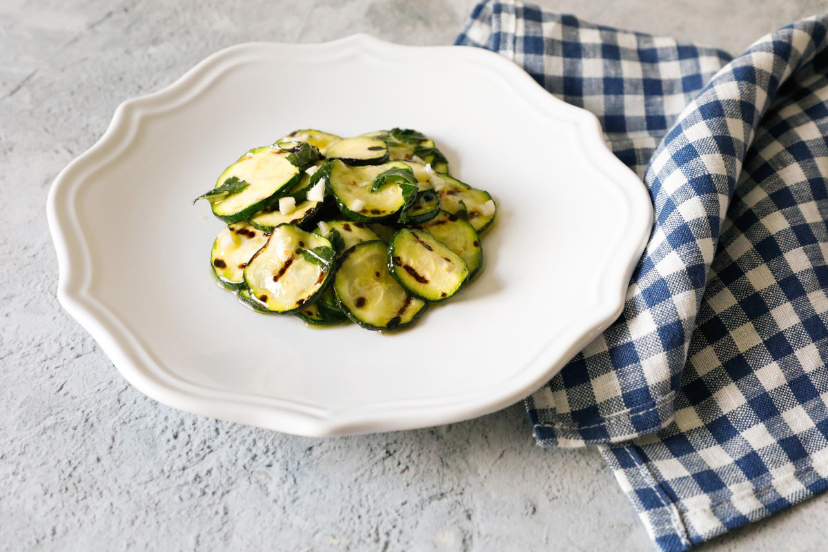 Zucchine grigliate alla scapece