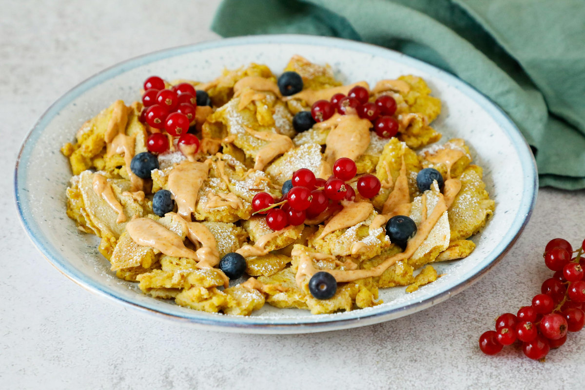 Kaiserschmarren leggero con frutti rossi