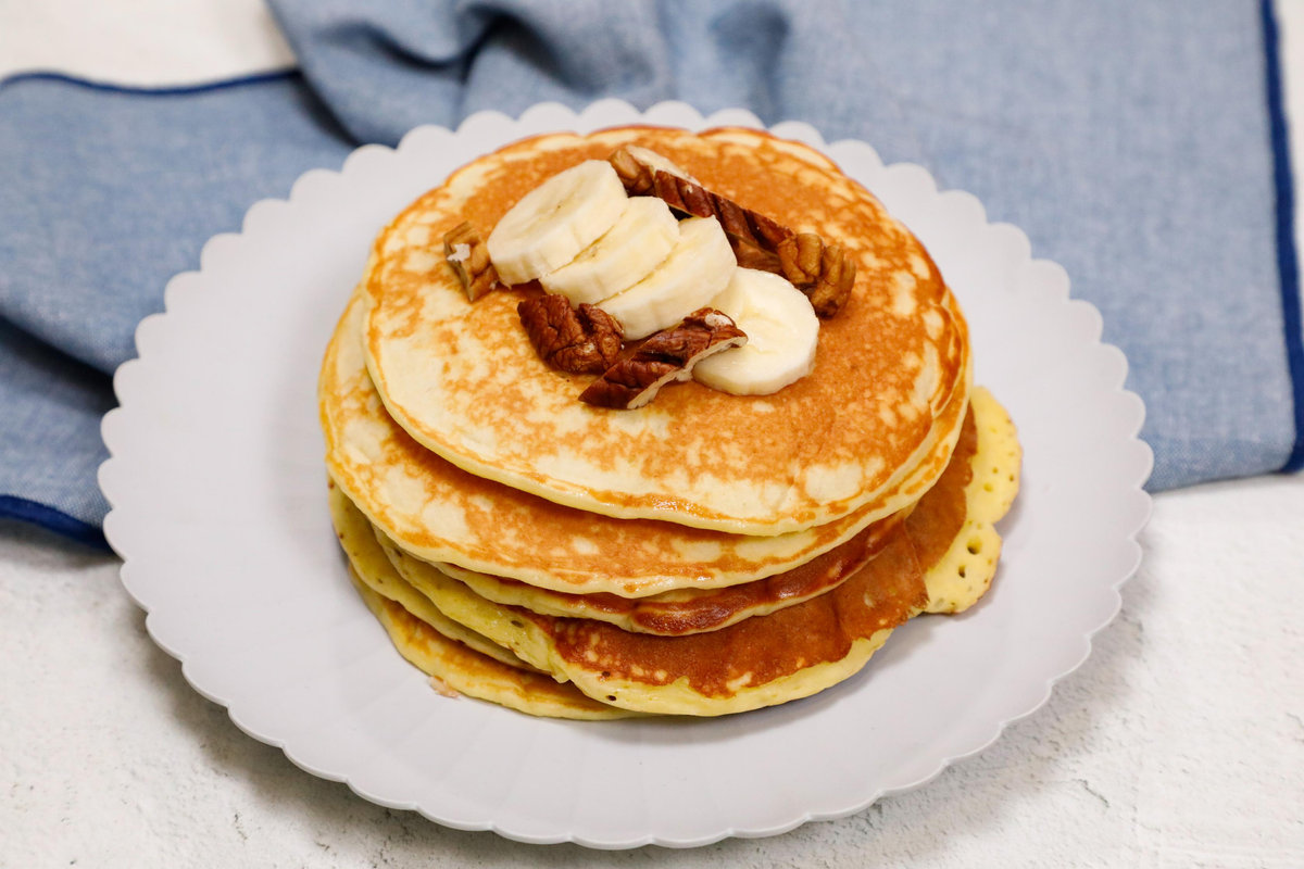 Pancake con Yogurt Greco di Capra