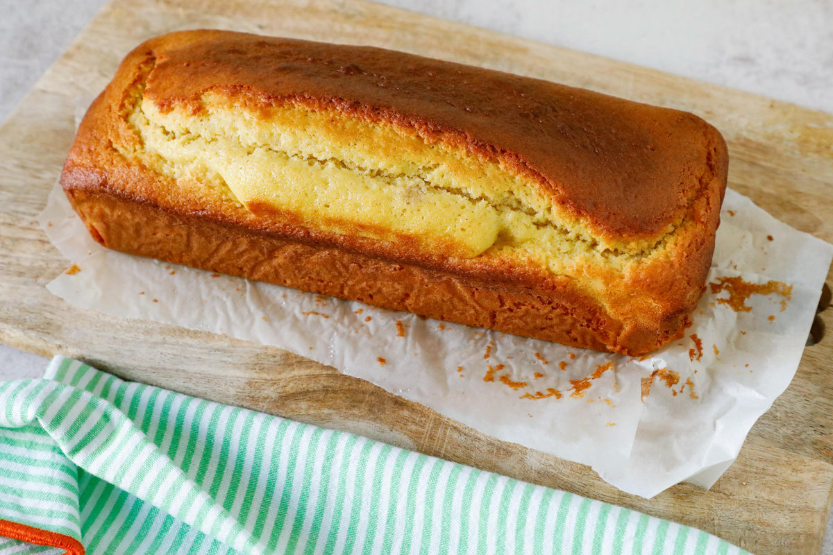 Plumcake con marmellata di fragole
