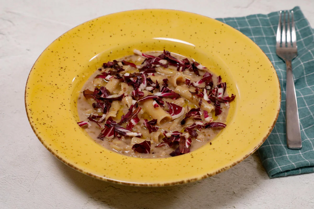 pasta-risottata-radicchio-e-taleggio 
