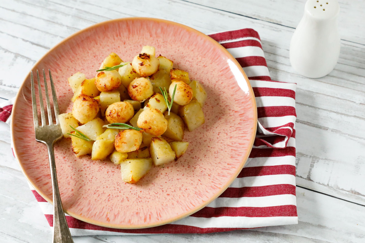 Polpette di Merluzzo al Forno con Patate