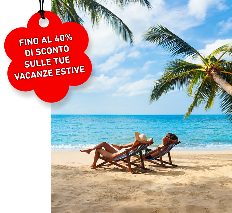 HeyConad Viaggi: fino al 40% di sconto sulle tue vacanze estive