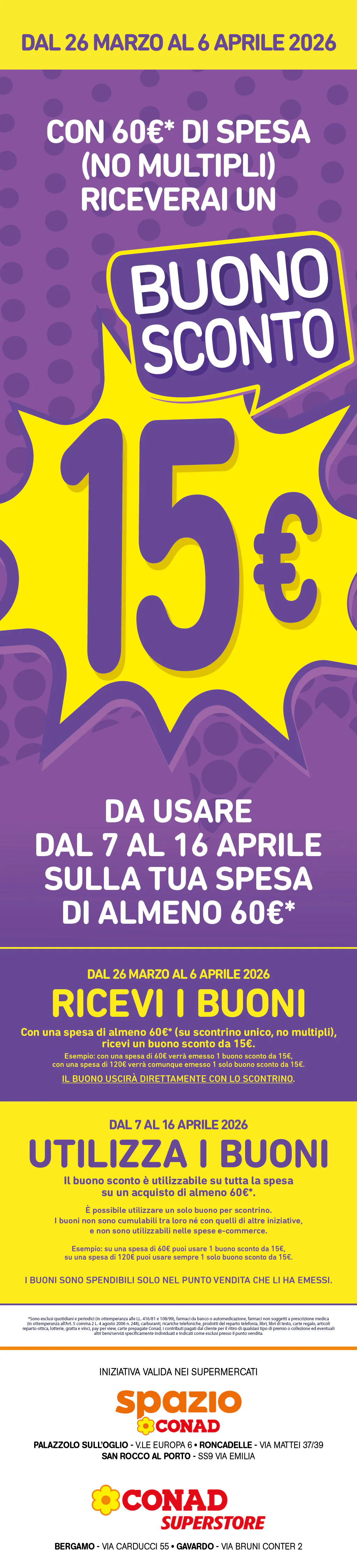 Conad convenienti sempre