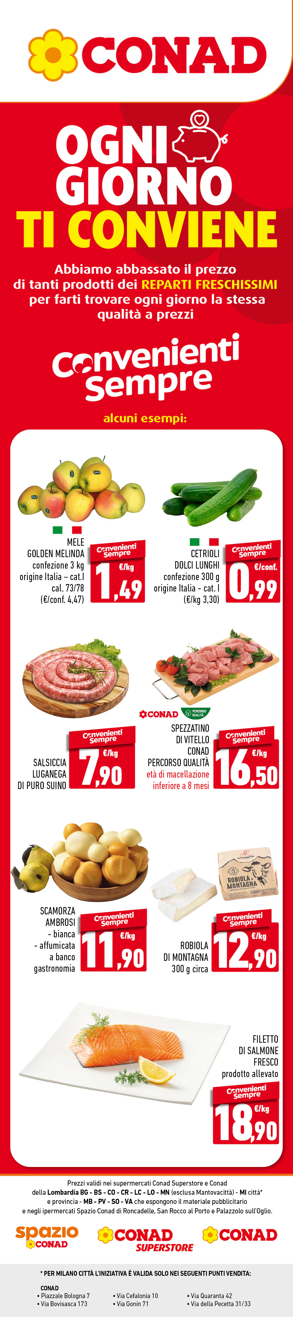 Conad convenienti sempre