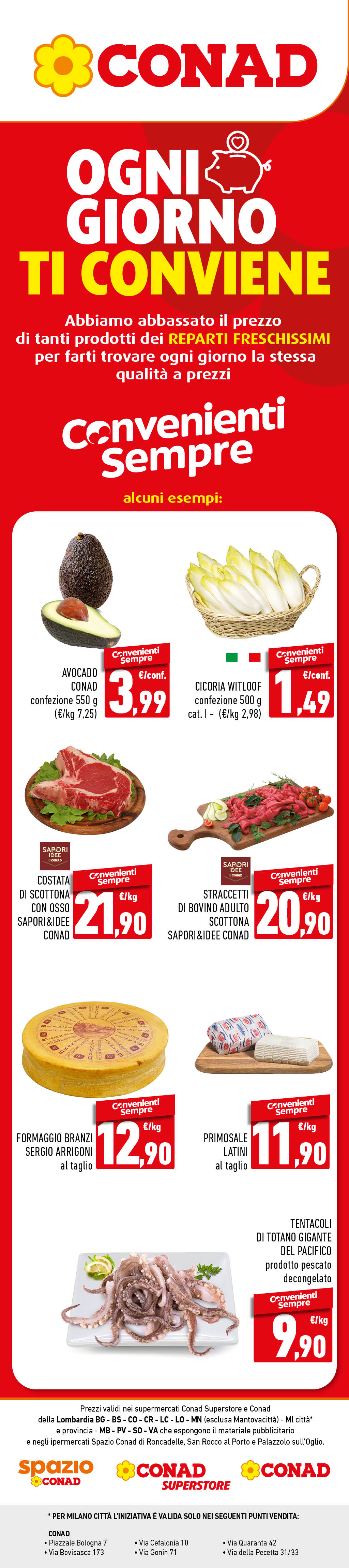 Conad convenienti sempre