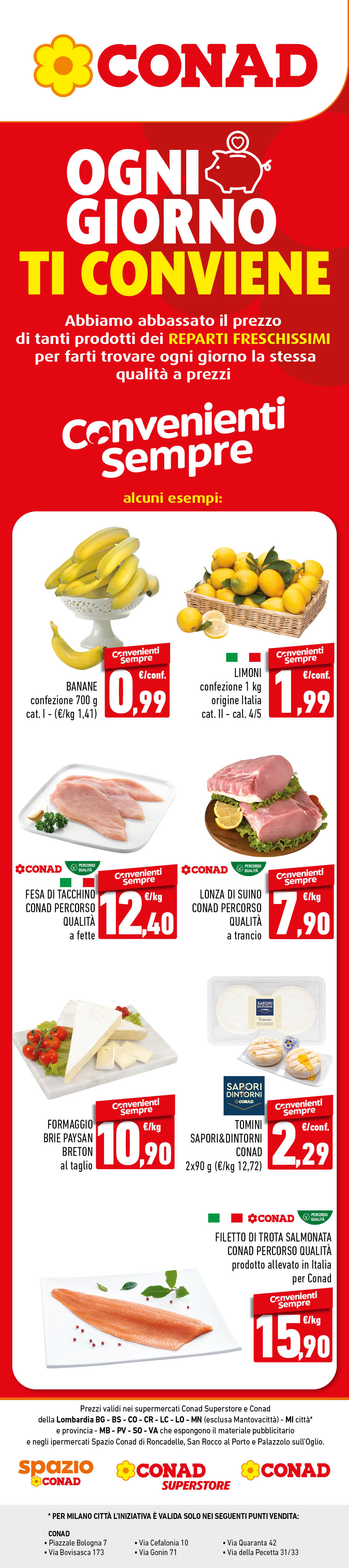 Conad convenienti sempre