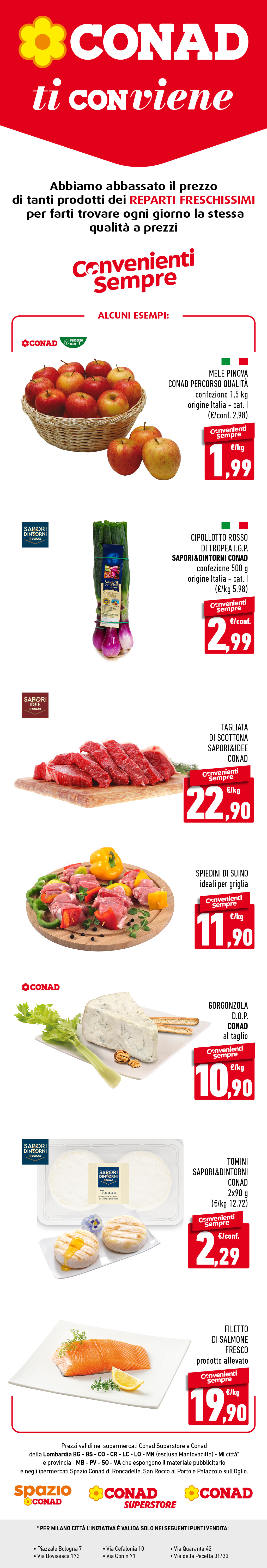 Conad convenienti sempre