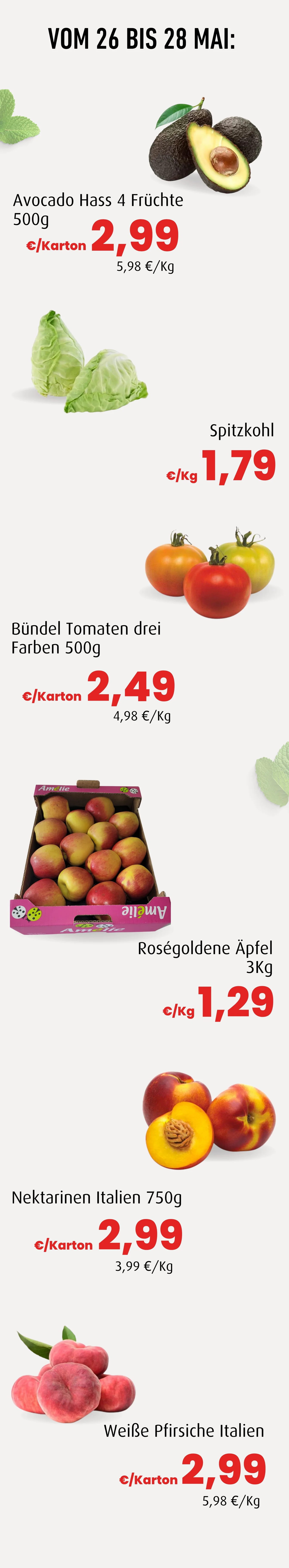offerte weekend 26-28 maggio ortofrutta DAO Conad