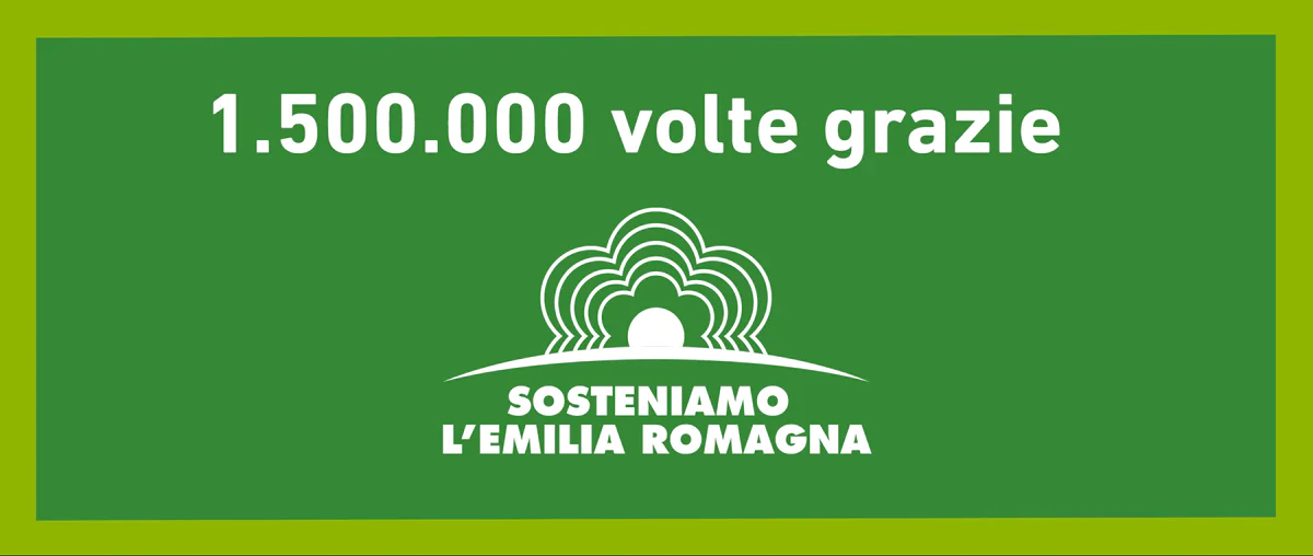 Banner Sosteniamo l'Emilia Romagna