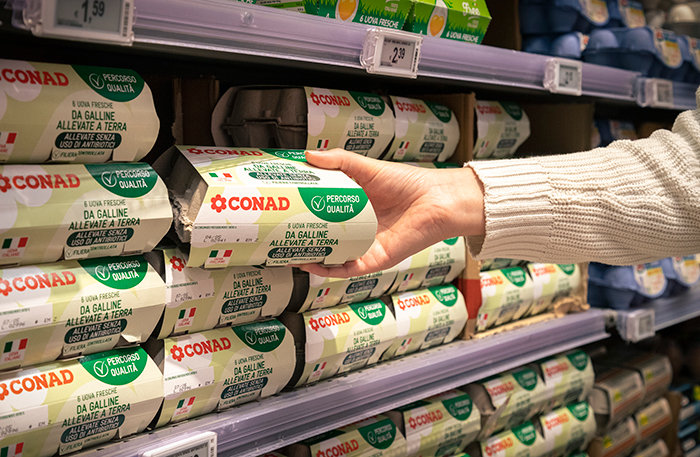 Raggiunta quota 78% di uova cage free negli ovoprodotti MDD