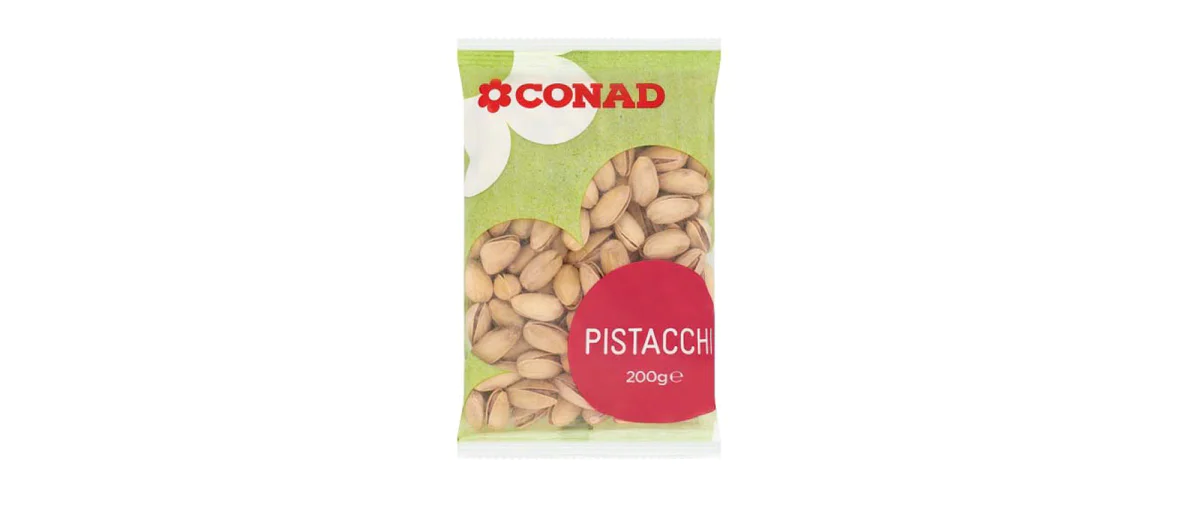 Richiamo prodotto Pistacchi Conad 200g