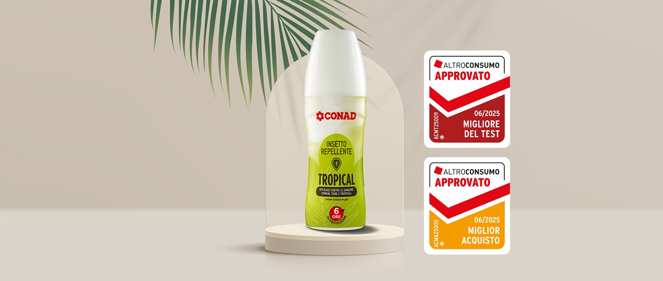 Insetto Repellente Lozione Tropical Conad
