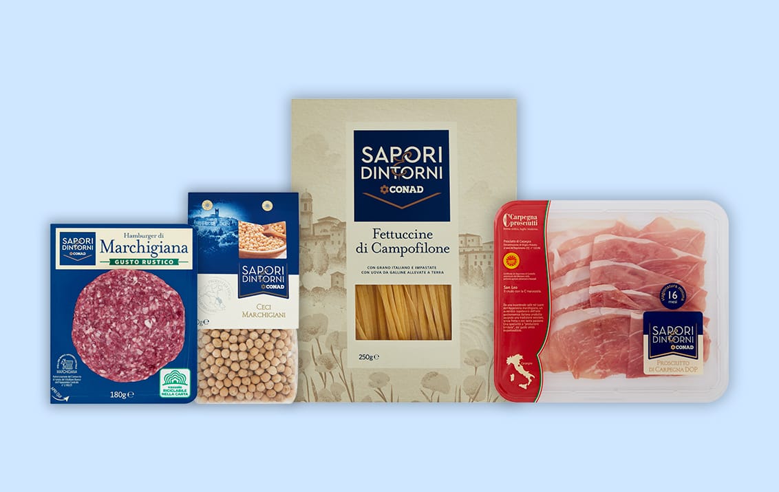 Il buono del paese Conad: i marchi sapori e dintorni | Conad