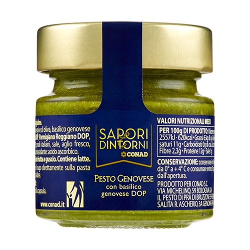 Pesto Genovese con Basilico Genovese DOP Sapori & Dintorni Conad