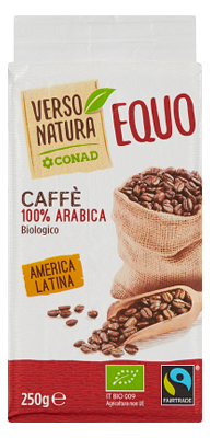 Caffè 100% Arabica Biologico 250 g