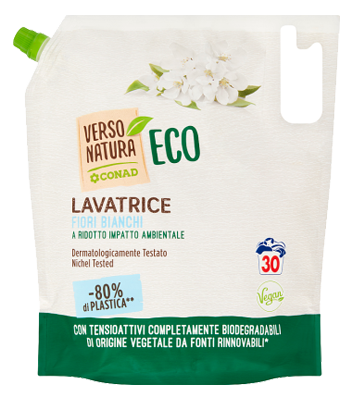 Eco Lavatrice Fiori Bianchi 1,5 l