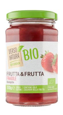 Frutta & Frutta Fragole Biologiche 330 g
