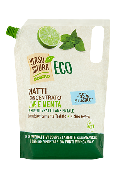 Piatti concentrato lime e menta Verso Natura Conad