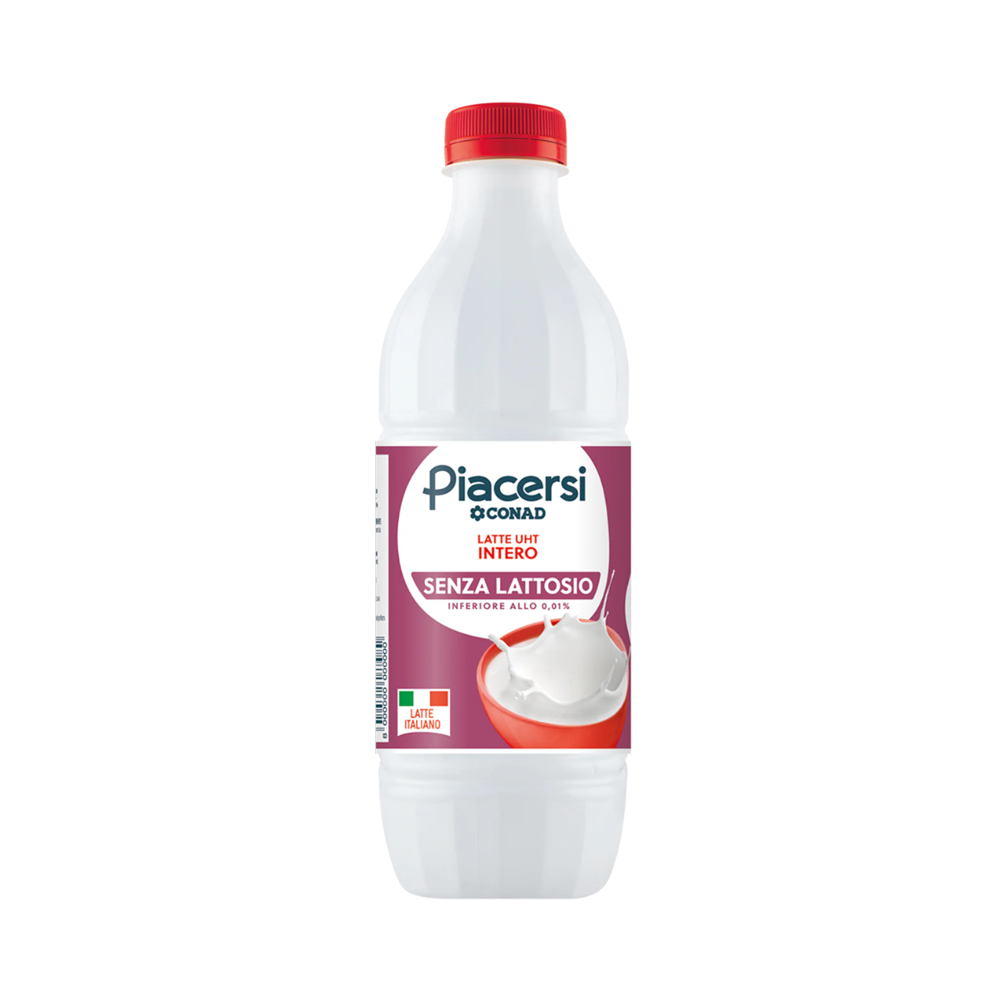 PIACERSI CONAD Latte UHT Intero Senza Lattosio 1 l