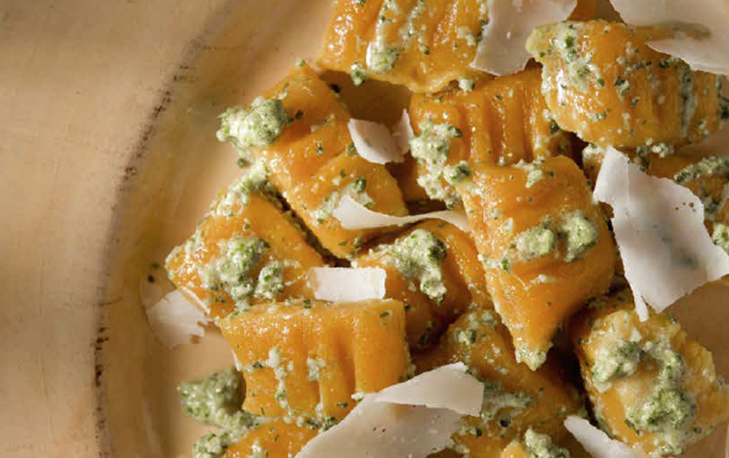 gnocchi-alla-zucca-con-pesto-di-rucola-e-formaggio-di-capra-image