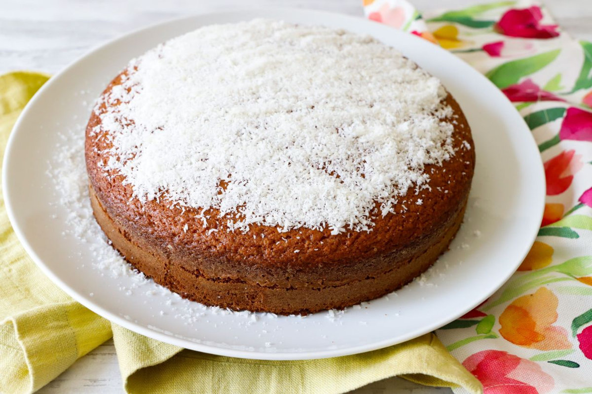 Dolce di cocco senza lattosio