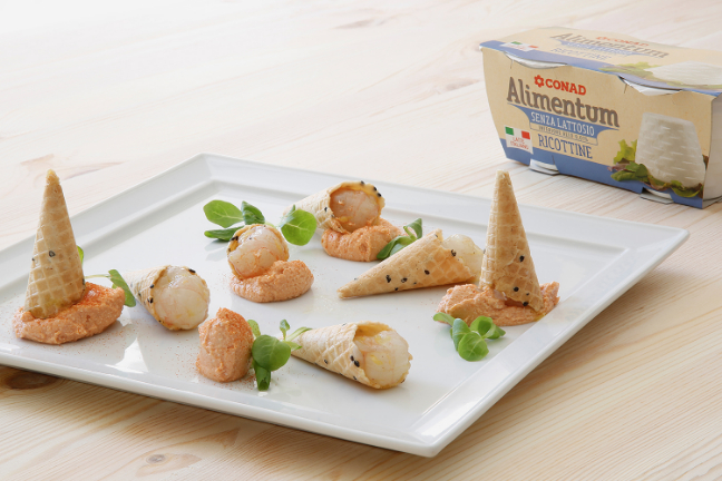 scampi-crudi-con-ricotta-senza-lattosio-alla-polvere-di-pomodoro-thumbnail