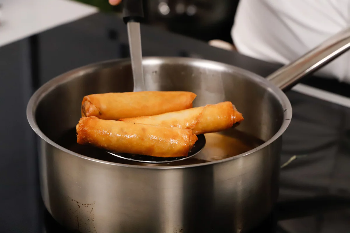 friggere gli involtini