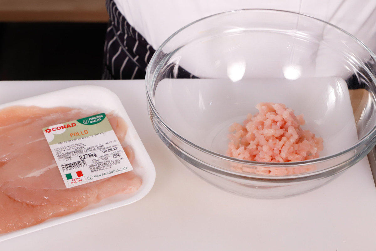 Tritare il pollo