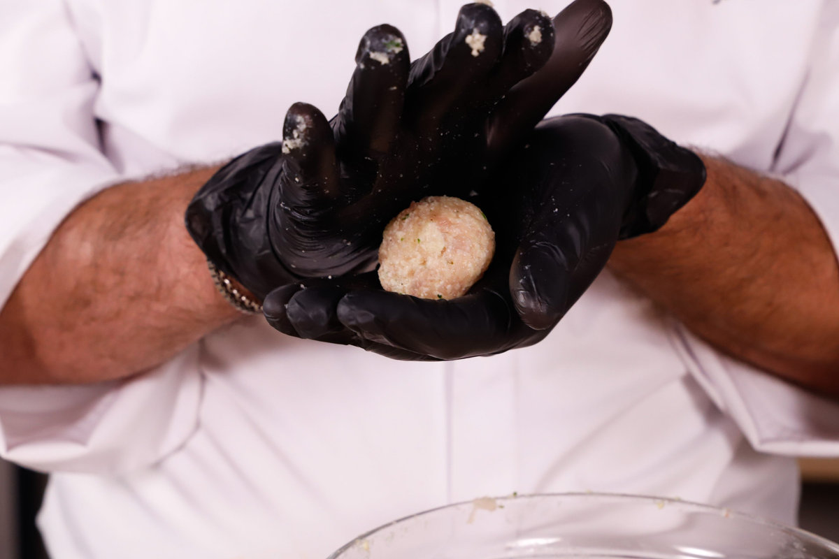 Formare le polpette
