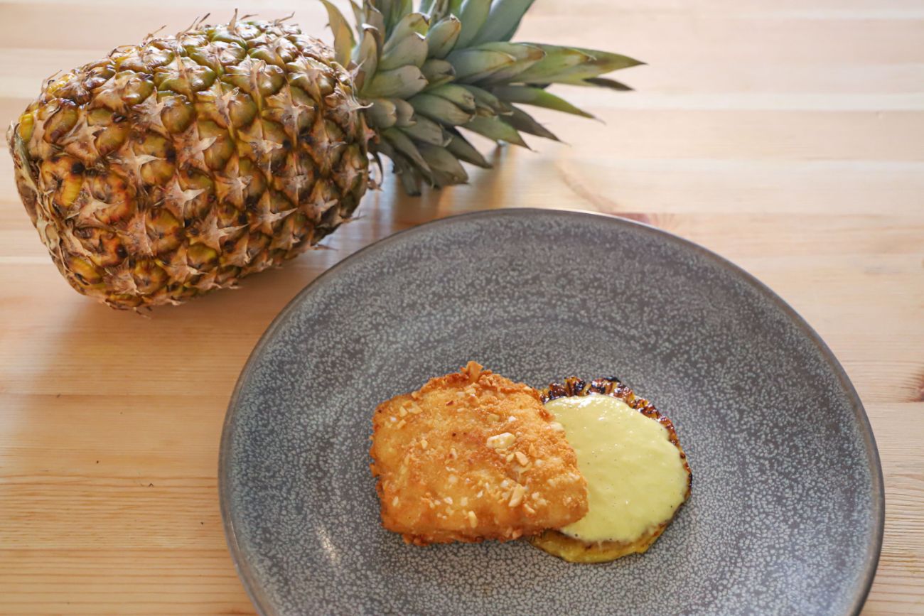 merluzzo-fritto-ananas-grigliato-image