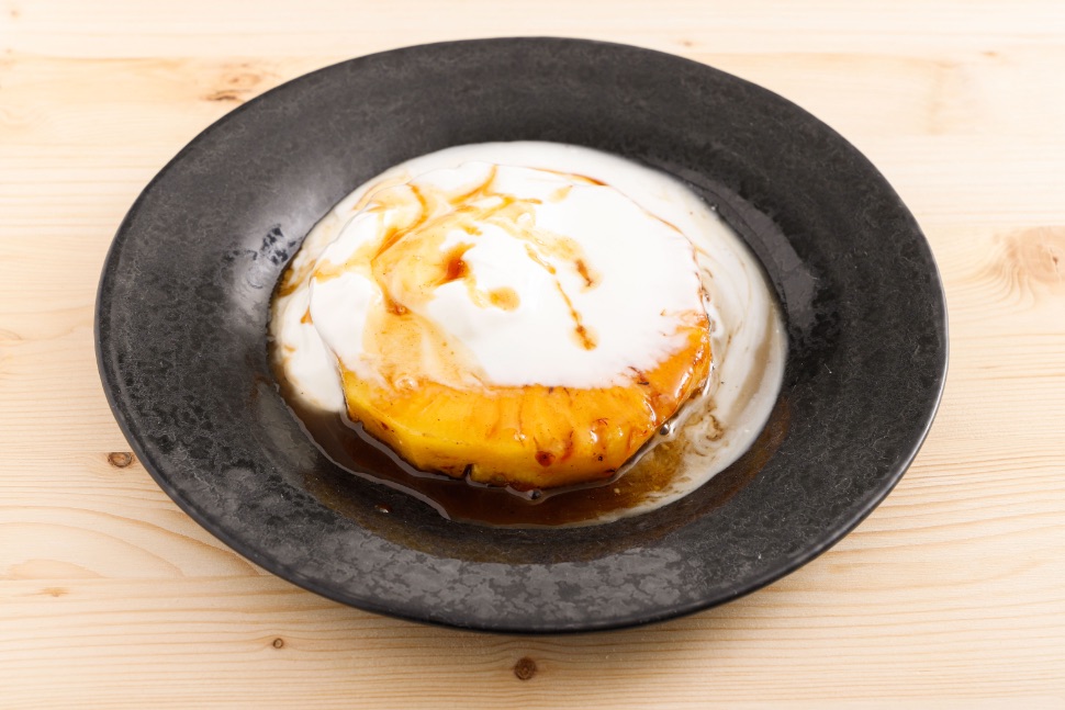 ananas-flambe-allo-yogurt-ricette-dolci-light-image