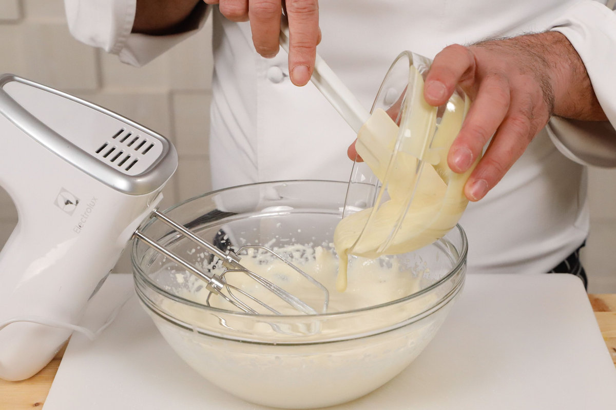 unire il cioccolato fuso