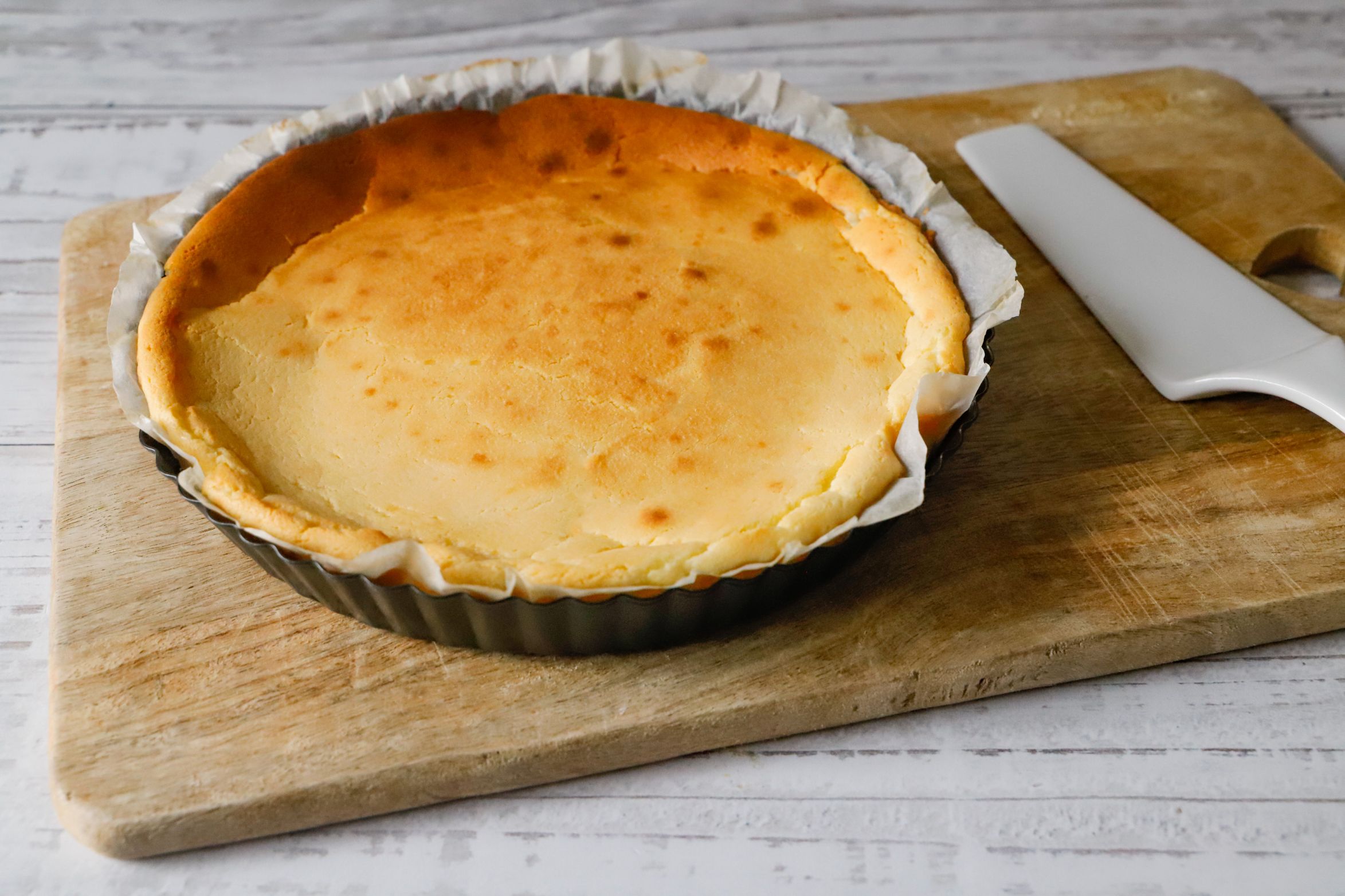 Crostata ricotta e cioccolato bianco