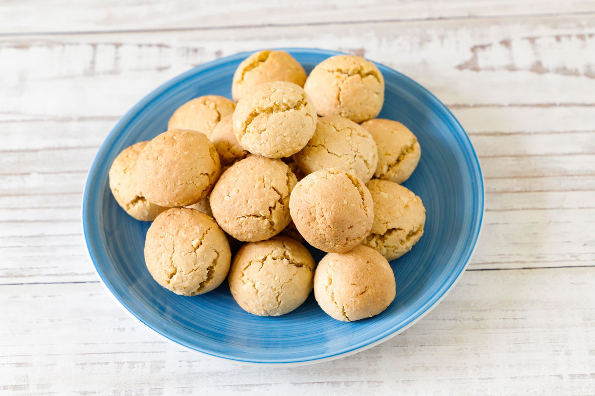 Ricetta per i biscotti alle mandorle Fave dei morti