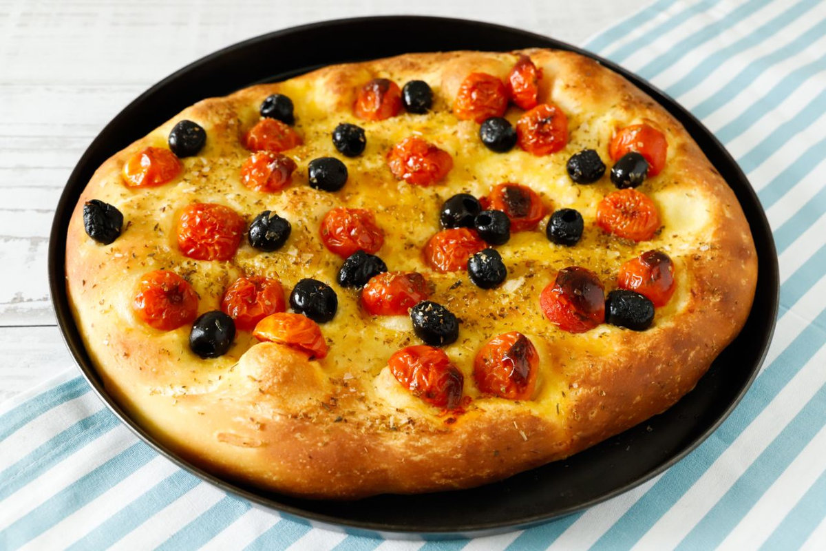 La focaccia barese con il Bimby