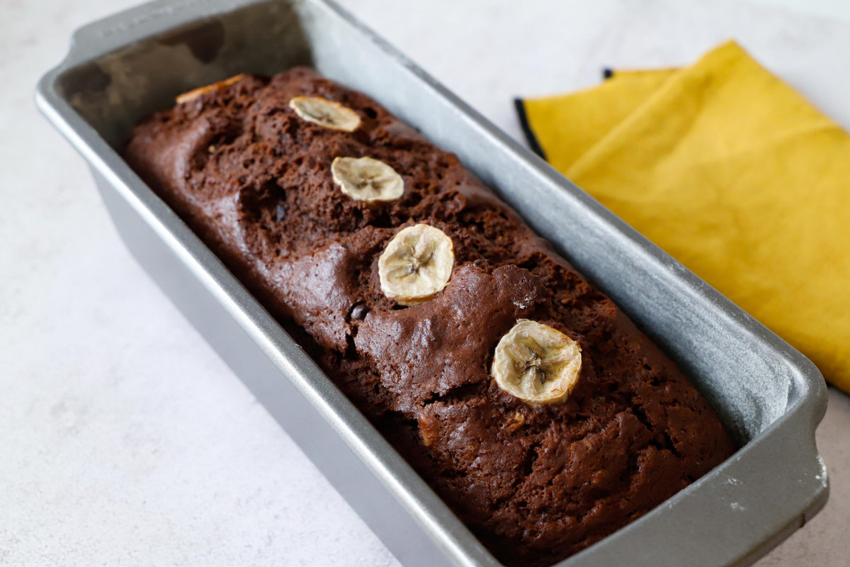 Ricetta del plumcake al cioccolato e banana