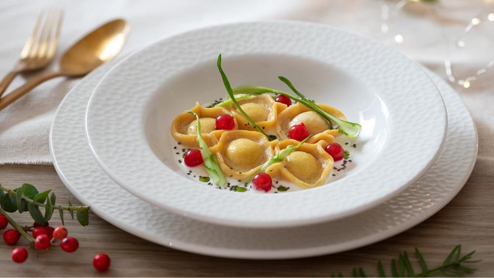 Ravioli in multicolor